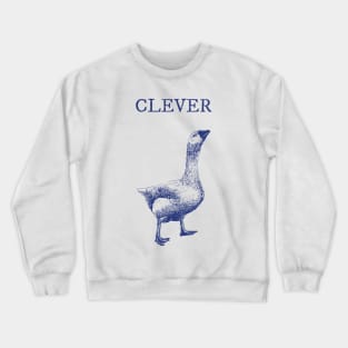 Clever Goose Crewneck Sweatshirt